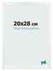 Marco de Fotos 20x28cm Blanco Vintage MDF Pisa Delantera Tamano | Yourdecoration.es