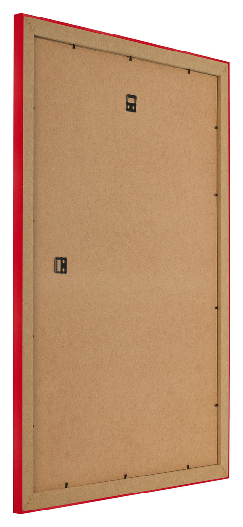 Marco de Fotos 20x28cm Rojo MDF Pisa Trasera Oblicuo | Yourdecoration.es