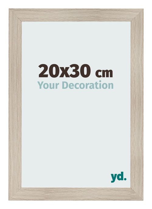 Marco de Fotos 20x30cm Roble Rustico MDF Pisa Delantera Tamano | Yourdecoration.es