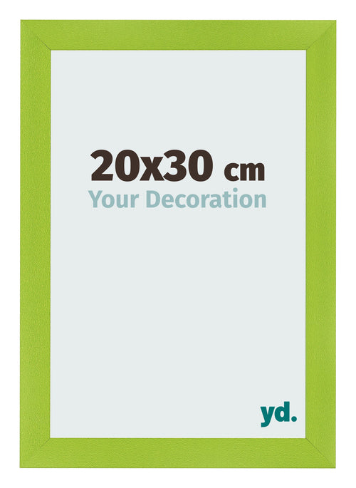 Marco de Fotos 20x30cm Verde MDF Pisa Delantera Tamano | Yourdecoration.es