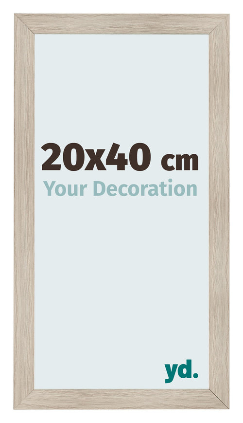 Marco de Fotos 20x40cm Roble Rustico MDF Pisa Delantera Tamano | Yourdecoration.es