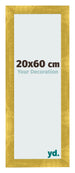 Marco de Fotos 20x60cm Dorado Vintage MDF Pisa Delantera Tamano | Yourdecoration.es