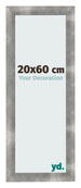 Marco de Fotos 20x60cm Metal Vintage MDF Pisa Delantera Tamano | Yourdecoration.es