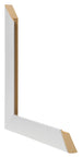 Marco de Fotos 20x60cm Plateado Negro Barrido MDF Pisa Detalle Diametro | Yourdecoration.es