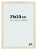 Marco de Fotos 21x30cm Roble Sonoma MDF Pisa Delantera Tamano | Yourdecoration.es
