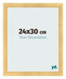 Marco de Fotos 24x30cm Dorado Vintage MDF Pisa Delantera Tamano | Yourdecoration.es