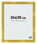 Marco de Fotos 24x30cm Dorado Vintage MDF Pisa Delantera Tamano | Yourdecoration.es