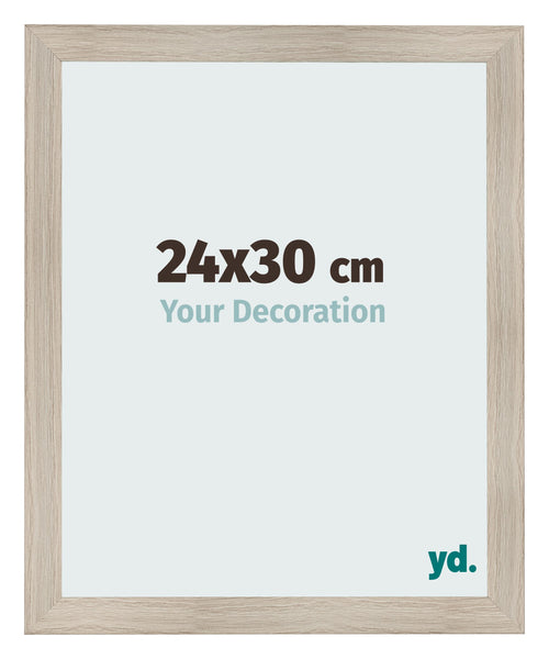 Marco de Fotos 24x30cm Roble Rustico MDF Pisa Delantera Tamano | Yourdecoration.es