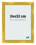 Marco de Fotos 24x32cm Dorado Vintage MDF Pisa Delantera Tamano | Yourdecoration.es