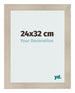 Marco de Fotos 24x32cm Roble Rustico MDF Pisa Delantera Tamano | Yourdecoration.es