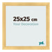 Marco de Fotos 25x25cm Dorado Vintage MDF Pisa Delantera Tamano | Yourdecoration.es