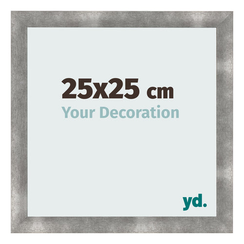 Marco de Fotos 25x25cm Metal Vintage MDF Pisa Delantera Tamano | Yourdecoration.es