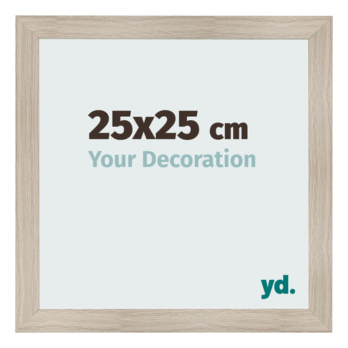 Marco de Fotos 25x25cm Roble Rustico MDF Pisa Delantera Tamano | Yourdecoration.es