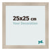 Marco de Fotos 25x25cm Roble Rustico MDF Pisa Delantera Tamano | Yourdecoration.es