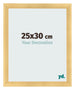 Marco de Fotos 25x30cm Dorado Vintage MDF Pisa Delantera Tamano | Yourdecoration.es