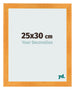 Marco de Fotos 25x30cm Naranja MDF Pisa Delantera Tamano | Yourdecoration.es