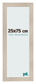 Marco de Fotos 25x75cm Roble Rustico MDF Pisa Delantera Tamano | Yourdecoration.es
