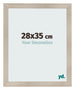 Marco de Fotos 28x35cm Roble Rustico MDF Pisa Delantera Tamano | Yourdecoration.es