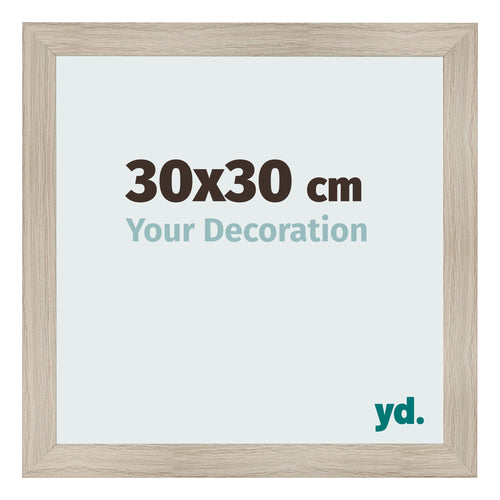 Marco de Fotos 30x30cm Roble Rustico MDF Pisa Delantera Tamano | Yourdecoration.es