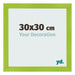 Marco de Fotos 30x30cm Verde MDF Pisa Delantera Tamano | Yourdecoration.es