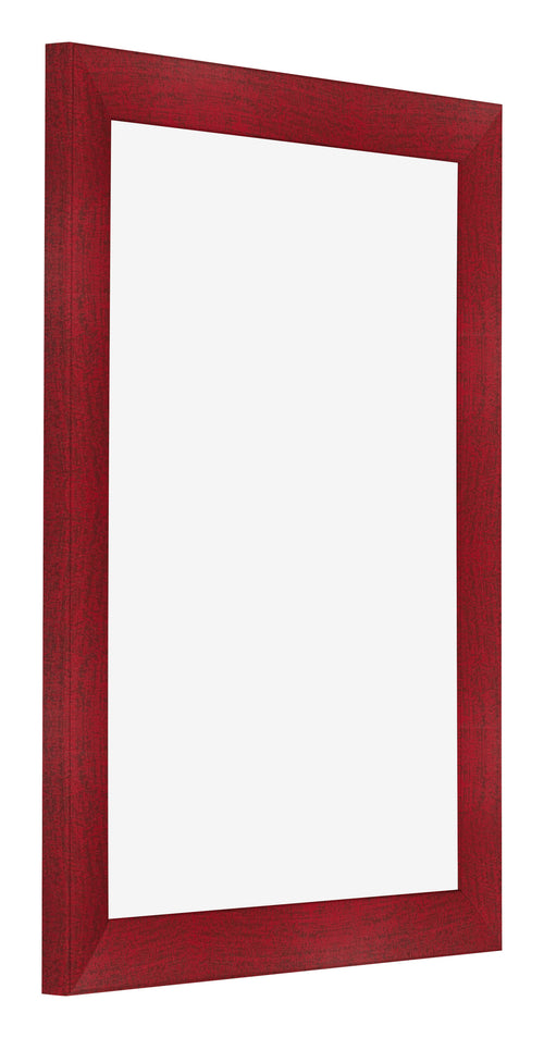 Marco de Fotos 30x40cm Vino Tinto Barrido MDF Pisa Delantera Oblicuo | Yourdecoration.es
