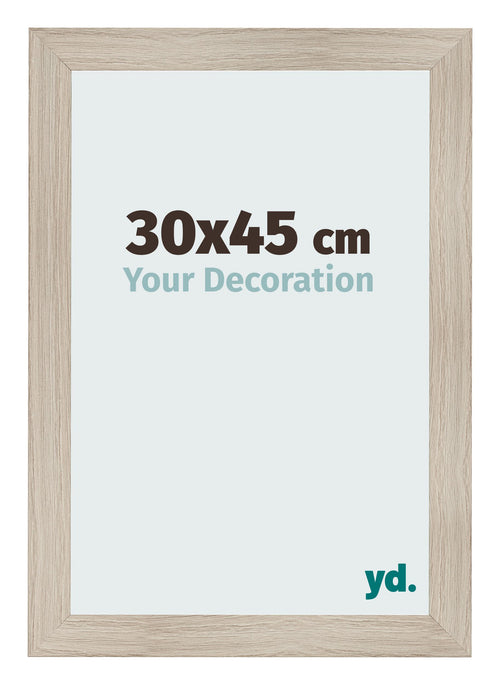 Marco de Fotos 30x45cm Roble Rustico MDF Pisa Delantera Tamano | Yourdecoration.es