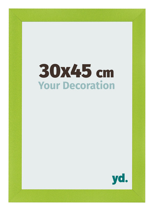Marco de Fotos 30x45cm Verde MDF Pisa Delantera Tamano | Yourdecoration.es