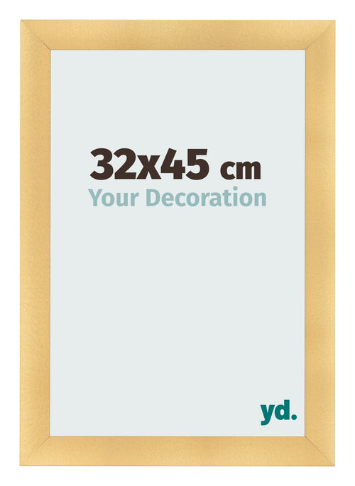 Marco de Fotos 32x45cm Dorado Vintage MDF Pisa Delantera Tamano | Yourdecoration.es