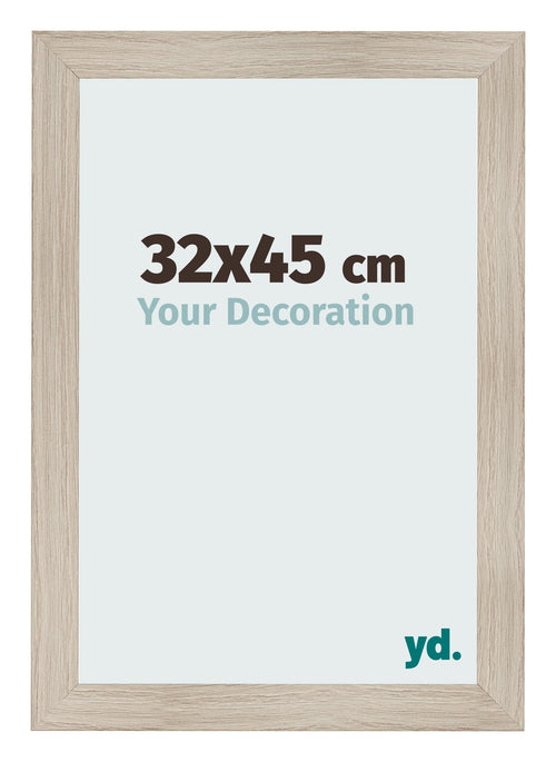 Marco de Fotos 32x45cm Roble Rustico MDF Pisa Delantera Tamano | Yourdecoration.es