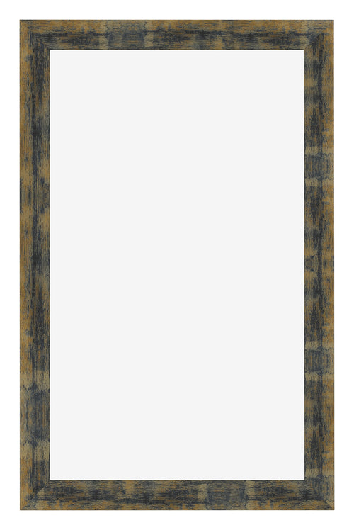 Marco de Fotos 33x48cm Azul Y Dorado Fusionado MDF Pisa Delantera | Yourdecoration.es
