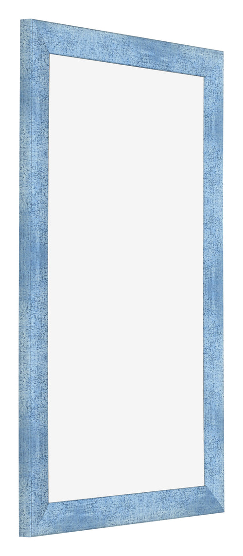 Marco de Fotos 33x48cm Claro Azul Barrido MDF Pisa Delantera Oblicuo | Yourdecoration.es