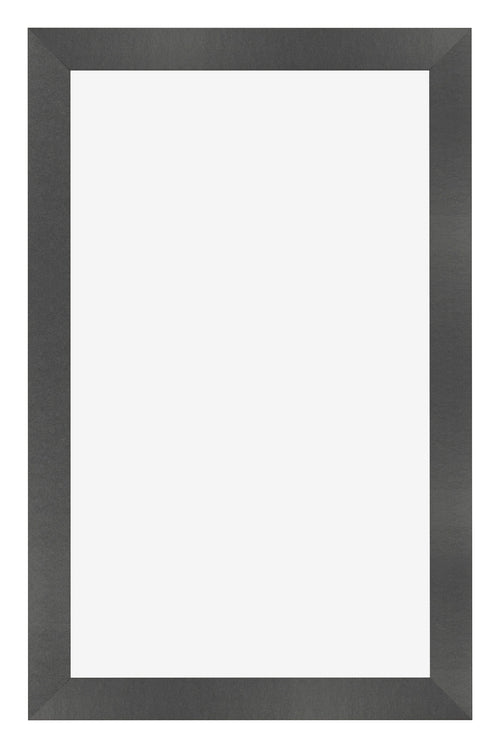 Marco de Fotos 33x48cm Negro Plateado Pulido MDF Pisa Delantera | Yourdecoration.es