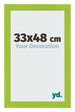 Marco de Fotos 33x48cm Verde MDF Pisa Delantera Tamano | Yourdecoration.es