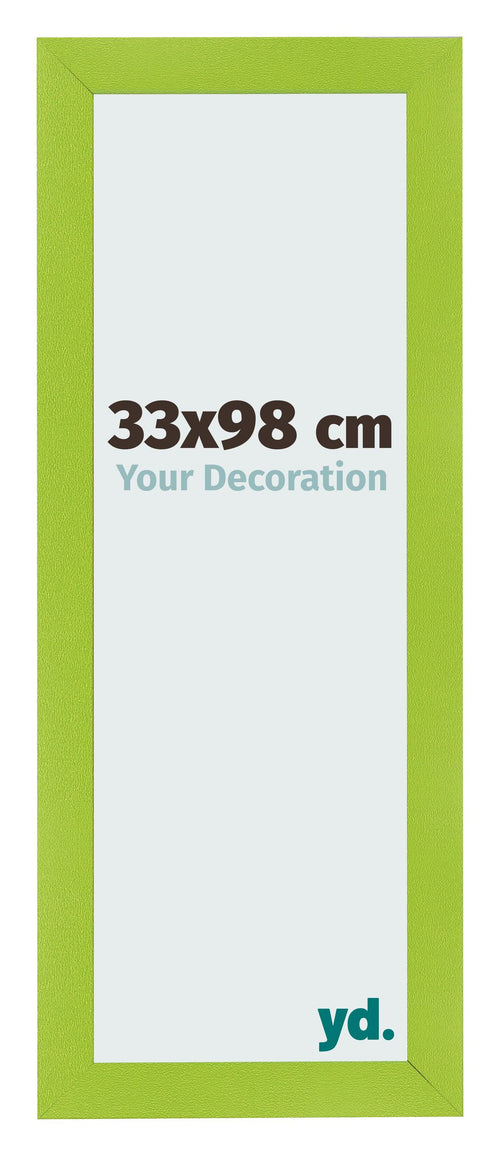 Marco de Fotos 33x98cm Verde MDF Pisa Delantera Tamano | Yourdecoration.es