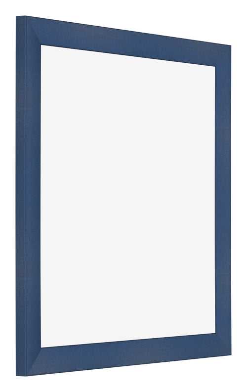 Marco de Fotos 35x35cm Azul Oscuro Barrido MDF Pisa Delantera Oblicuo | Yourdecoration.es