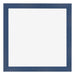 Marco de Fotos 35x35cm Azul Oscuro Barrido MDF Pisa Delantera | Yourdecoration.es