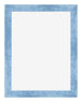 Marco de Fotos 36x48cm Claro Azul Barrido MDF Pisa Delantera | Yourdecoration.es