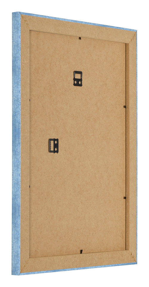 Marco de Fotos 36x48cm Claro Azul Barrido MDF Pisa Trasera Oblicuo | Yourdecoration.es