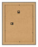 Marco de Fotos 36x48cm Negro Plateado Pulido MDF Pisa Trasera | Yourdecoration.es