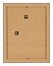 Marco de Fotos 36x48cm Negro Plateado Pulido MDF Pisa Trasera | Yourdecoration.es