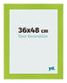 Marco de Fotos 36x48cm Verde MDF Pisa Delantera Tamano | Yourdecoration.es