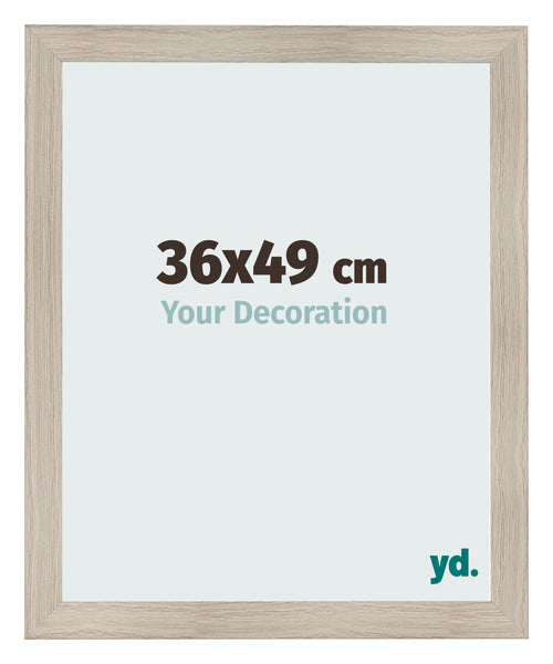 Marco de Fotos 36x49cm Roble Rustico MDF Pisa Delantera Tamano | Yourdecoration.es