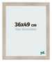 Marco de Fotos 36x49cm Roble Rustico MDF Pisa Delantera Tamano | Yourdecoration.es