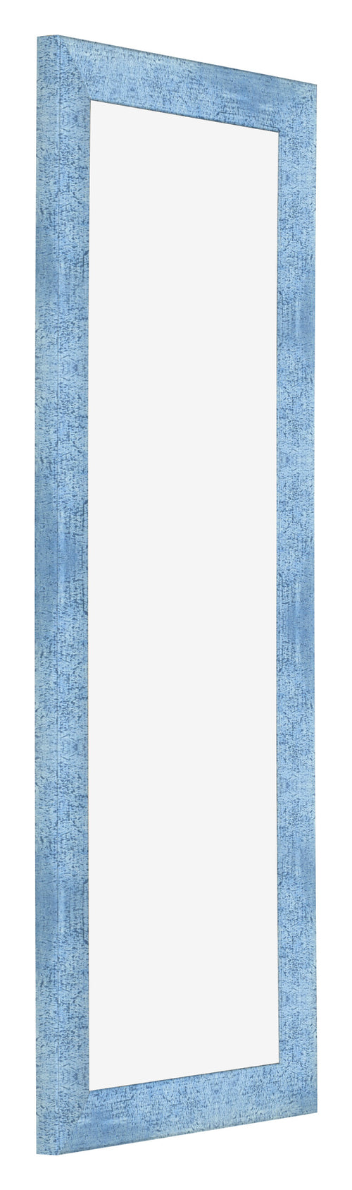 Marco de Fotos 37 5x98cm Claro Azul Barrido MDF Pisa Delantera Oblicuo | Yourdecoration.es