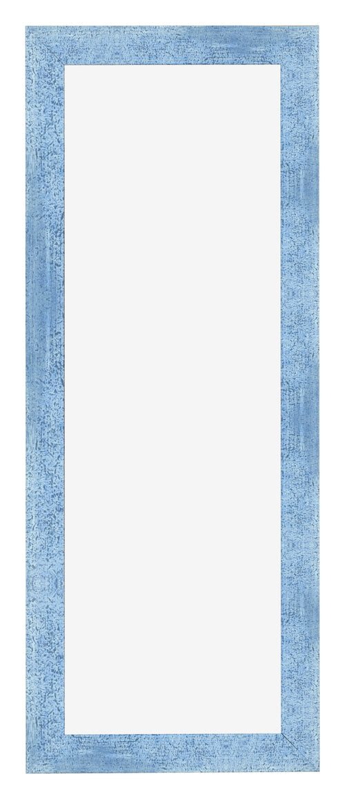 Marco de Fotos 37 5x98cm Claro Azul Barrido MDF Pisa Delantera | Yourdecoration.es