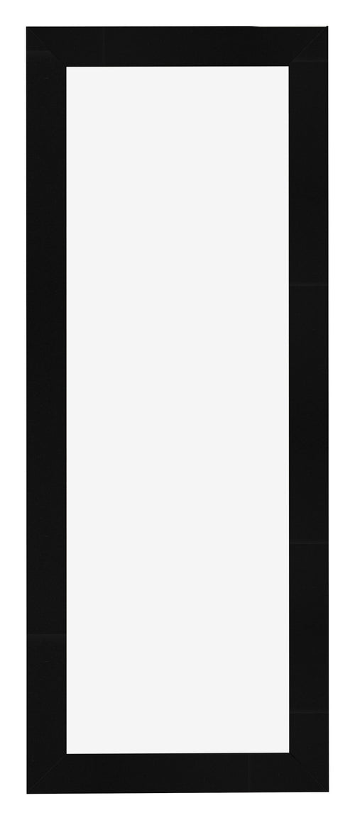 Marco de Fotos 37 5x98cm Negro Plateado Pulido MDF Pisa Delantera | Yourdecoration.es
