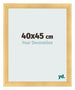 Marco de Fotos 40x45cm Dorado Vintage MDF Pisa Delantera Tamano | Yourdecoration.es