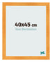 Marco de Fotos 40x45cm Naranja MDF Pisa Delantera Tamano | Yourdecoration.es