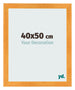 Marco de Fotos 40x50cm Naranja MDF Pisa Delantera Tamano | Yourdecoration.es