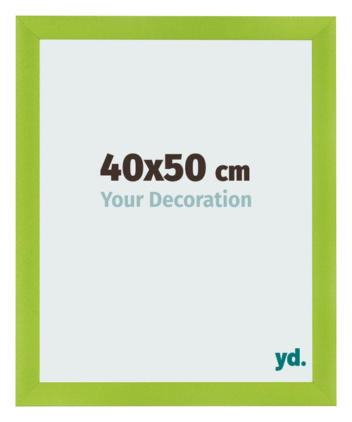 Marco de Fotos 40x50cm Verde MDF Pisa Delantera Tamano | Yourdecoration.es